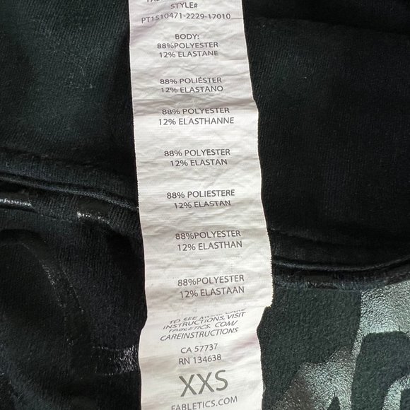 Fabletics Leggings XXS - Picture 7 of 9